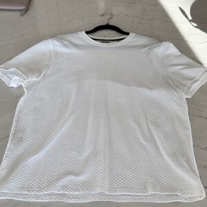 Ted Baker White Textured Men's Shirt